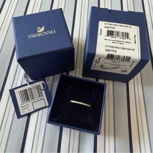 Swarovski diamond band ring 5007779 white/this size 55